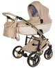 Carucior 2 in 1 Junama Candy Premium Bej foto