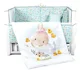 Комплект постельного белья для кроватки PernaMea Baby Little Bunny (8 предметов), 120x60 см foto