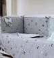 Постельное бельё для кроватки PernaMea Baby Panda Бирюзовое, 8 предметов, 120x60 см foto