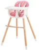 Scaun de masa 2in1 Kinderkraft Sienna Roz foto