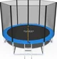 Trambulina pentru copii FunFit 312 cm Albastru foto