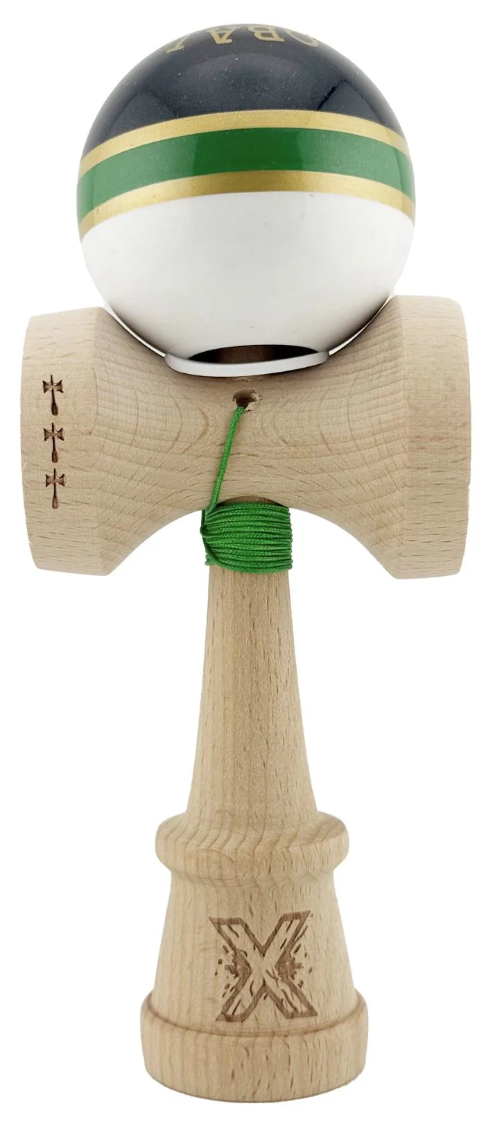 image for Kendama Essa Toys Royal Spike X Original Verde foto