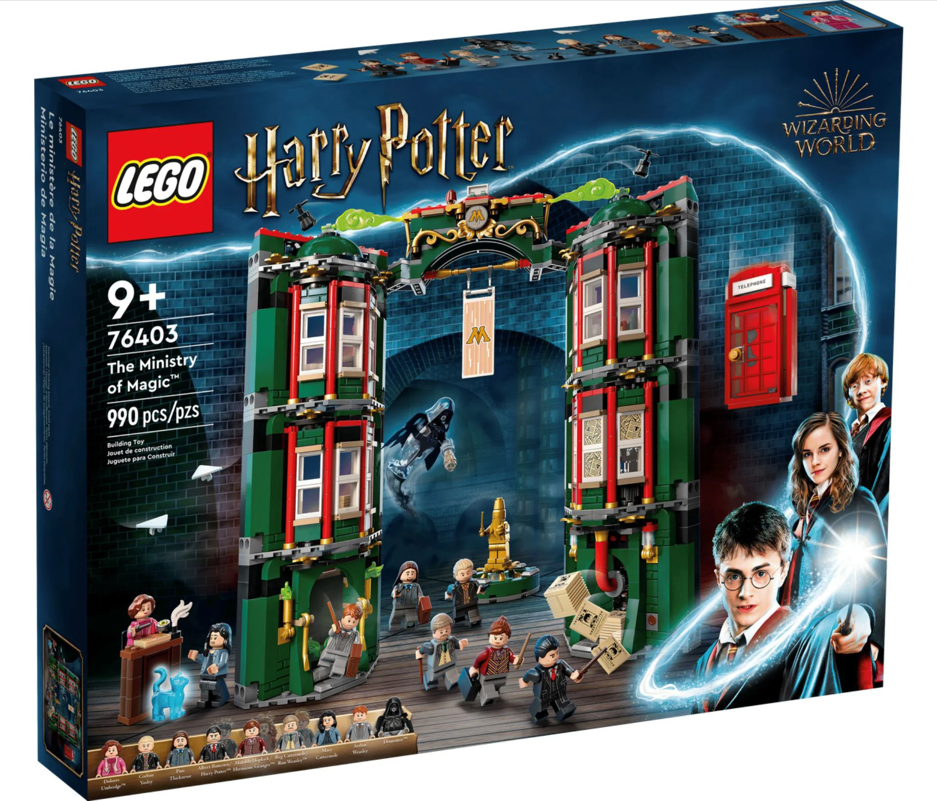 image for Конструктор Lego Harry Potter Министерство магии, 990 эл. foto