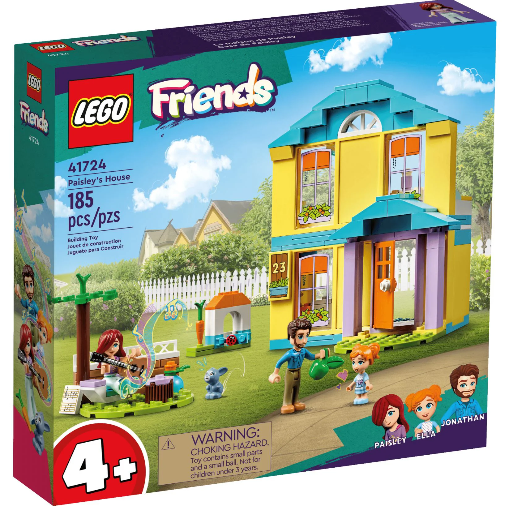 image for Set de constructie Lego Friends Casa lui Paisley, 185 el. foto