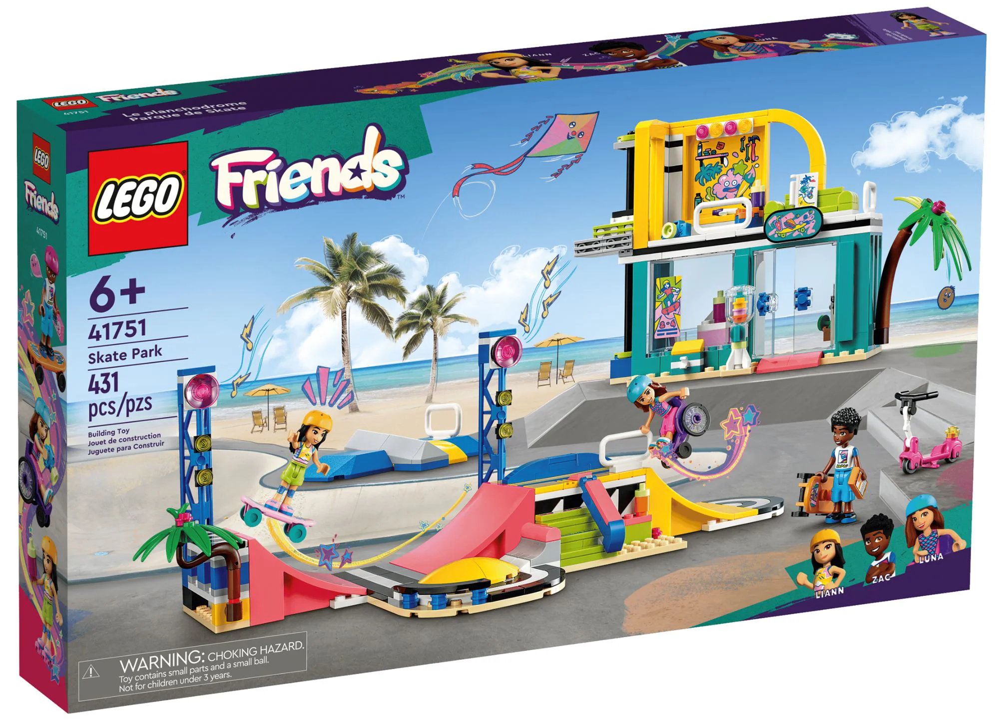 image for Set de constructie Lego Friends Skate Park, 431 el. foto