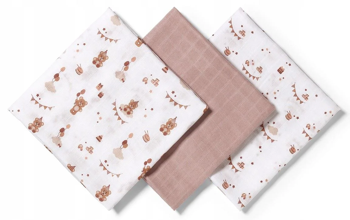 Тканевые пелёнки BabyOno из бамбукового волокна, 3 шт. foto