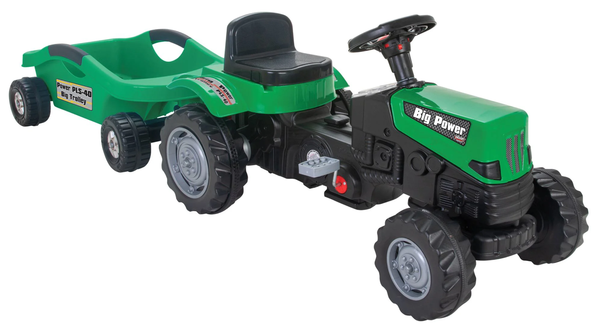 image for Tractor cu remorca Pilsan Power Verde foto