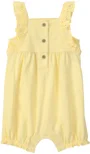 Carter's Хлопковый короткий комбинезон Solid Yellow foto