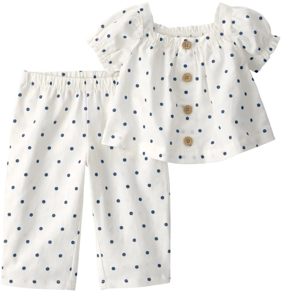 image for Carter's Set 2 piese Mini Dot - bluza si pantaloni foto