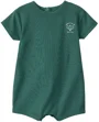 Carter's Salopeta scurta din bumbac Green Tennis Club foto
