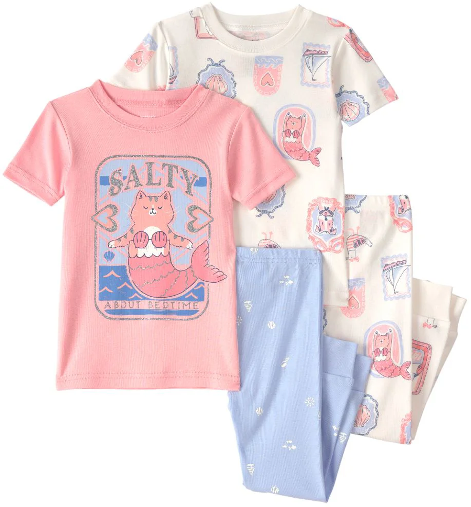 Carter's Set 2 pijamale din bumbac Purmaid Mariner foto