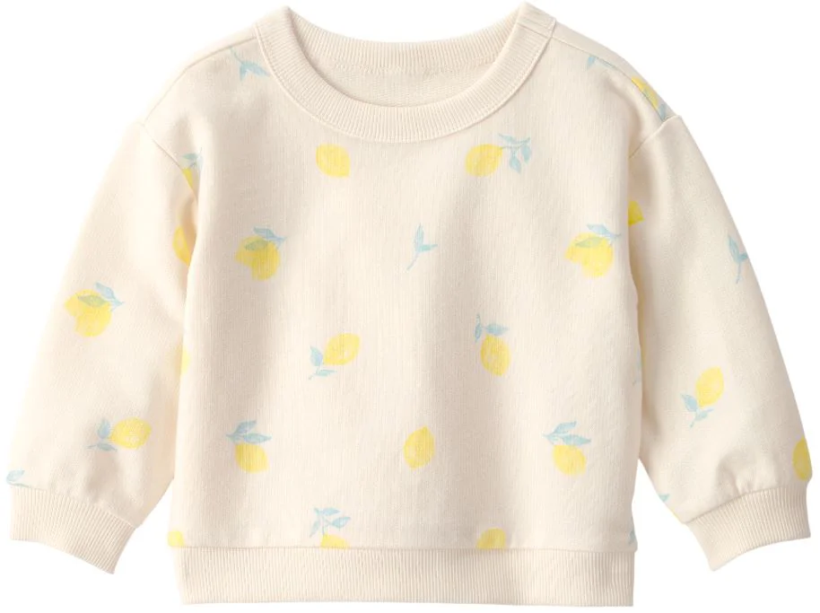 image for Carter's Hanorac din bumbac Lemon Print Pullover foto