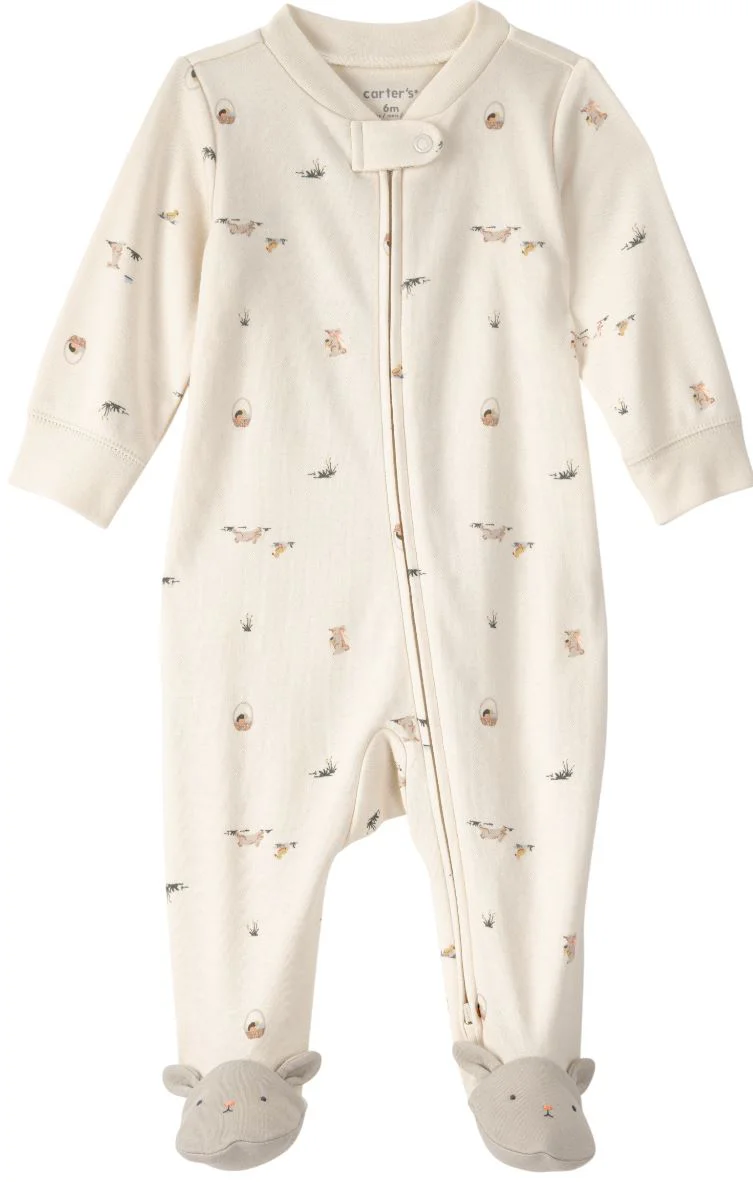 image for Carter's Pijama din bumbac cu botosei Easter Bunny foto