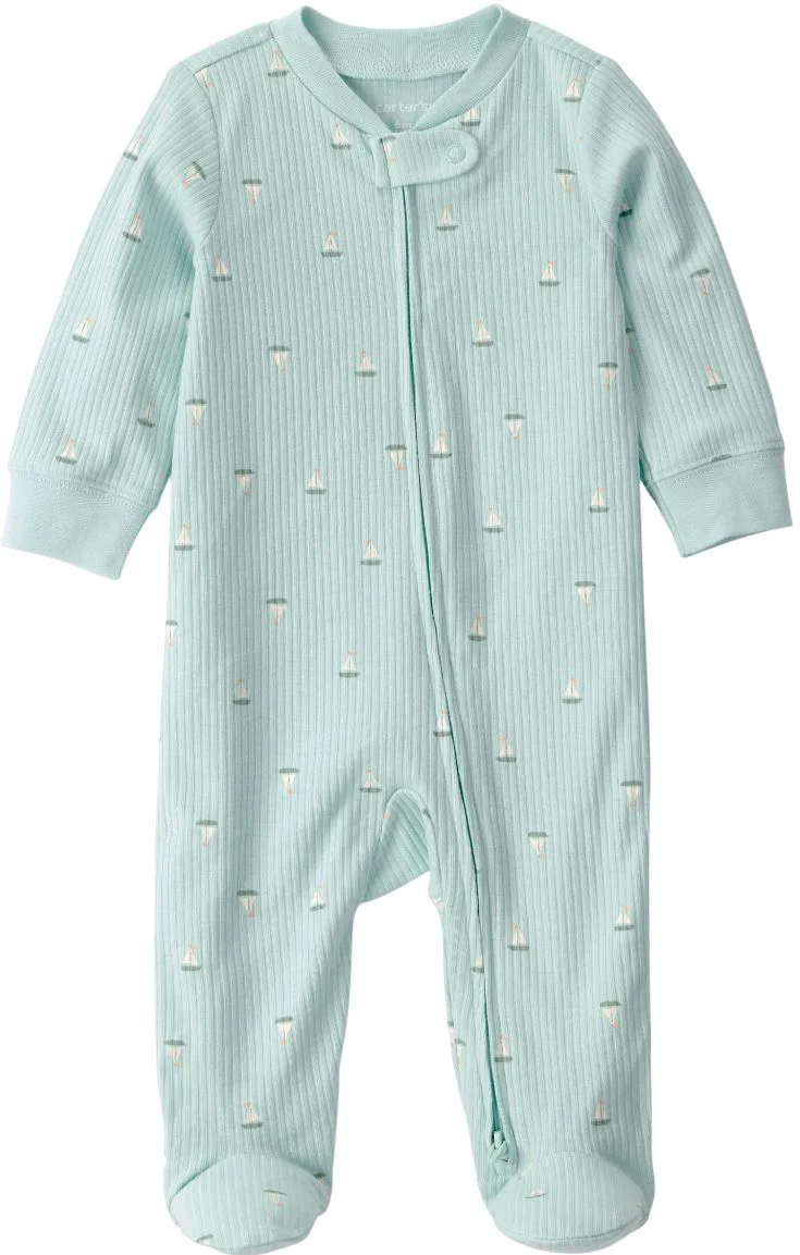 image for Carter's Pijama cu botosei Mini Boat Print foto