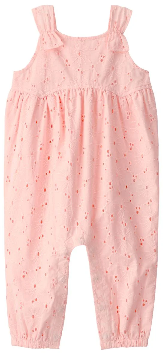 Carter's Salopeta din bumbac Pink Eyelet foto