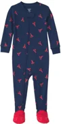Carter's Pijama din bumbac cu botosei Navy Lobster Feet foto