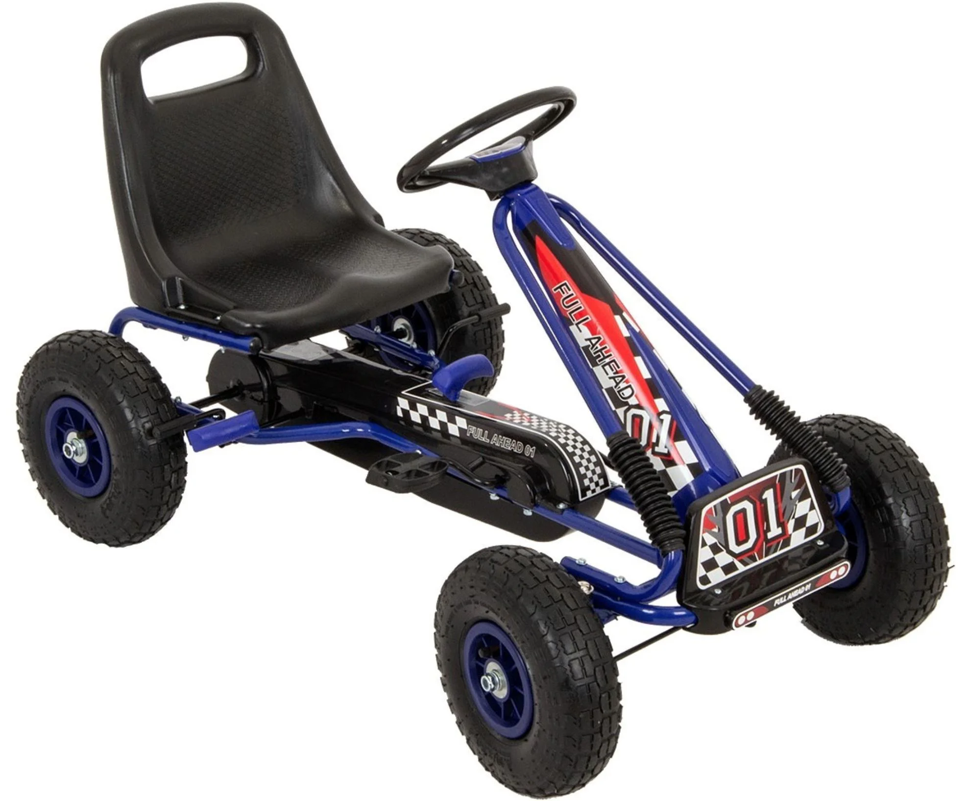 image for Kart cu pedale Enero Sport Go-Kart 01 Albastru foto