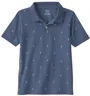 Carter's Tricou polo din bumbac Navy Anchor foto
