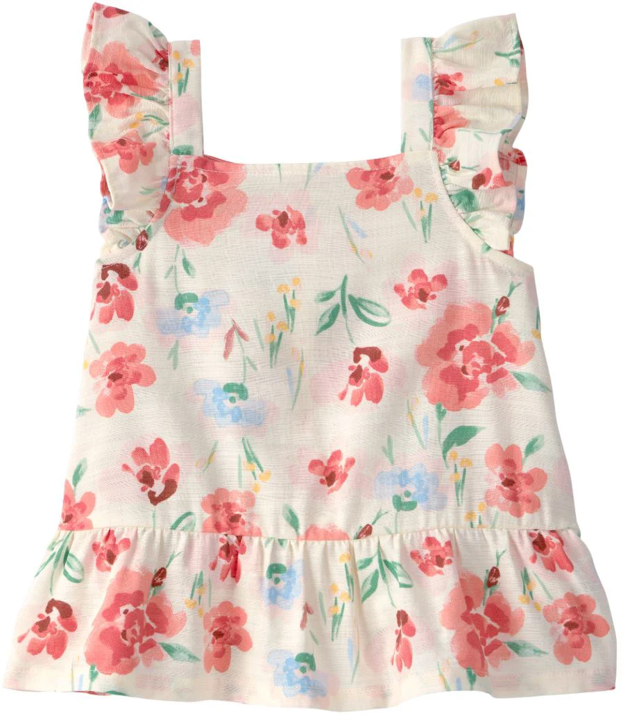 image for Carter's Топ на бретелях Floral Peplum foto