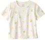 Carter's Tricou din bumbac Lemon Cream foto