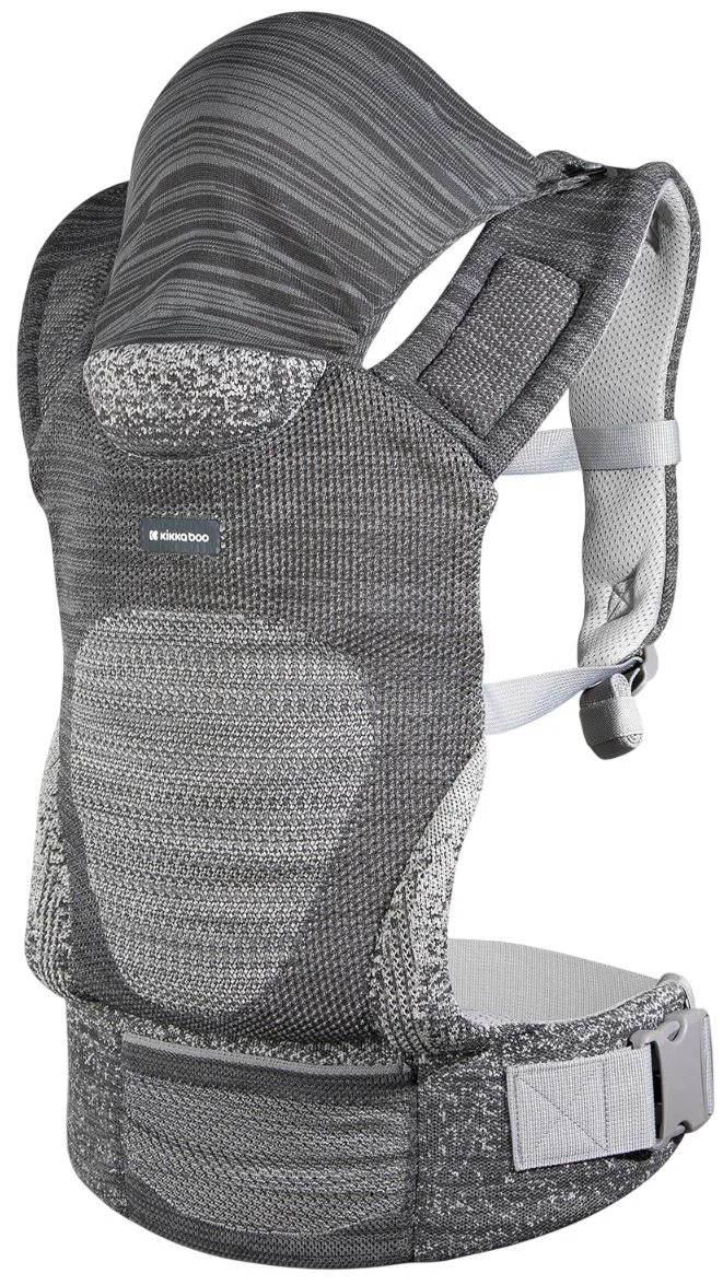 image for Marsupiu KikkaBoo Hoody Fly Knit Grey foto
