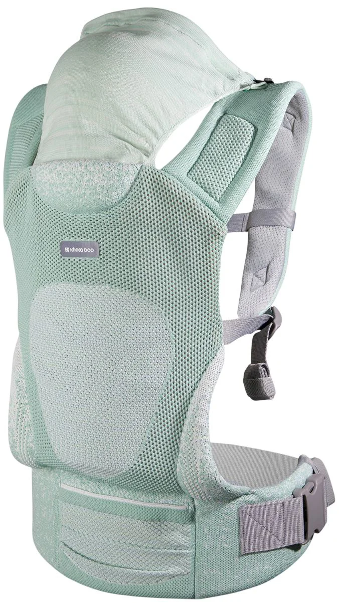 image for Marsupiu KikkaBoo Hoody Fly Knit Mint foto