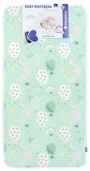 Saltea pentru patut KikkaBoo Fantasia Clouds Mint, 120x60x9 cm foto