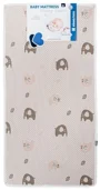 Saltea pentru patut KikkaBoo Memory Comfort Elephants Green, 120x60x12 cm foto
