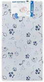 Saltea pentru patut KikkaBoo Memory Comfort Horses Blue, 120x60x12 cm foto