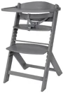Деревянный стульчик для кормления KikkaBoo Nordy Dark Grey foto