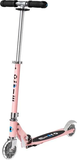 Trotineta Micro Sprite LED Neon Rose foto