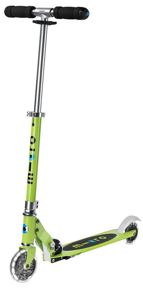 Trotineta Micro Sprite LED Chartreuse foto