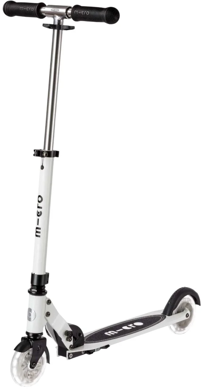 Trotineta Micro Sprite Glow LED White foto