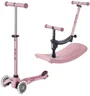 Trotineta 6 in 1 Micro Mini Rock&Go Deluxe LED Dusty Rose foto