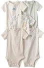 Carter's Set 5 body cu maneca scurta Animal Stripe foto