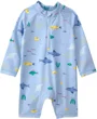 Carter's Costum de baie intreg Rashguard Blue Fish foto