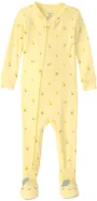 Carter's Pijama din bumbac cu botosei Lemon foto