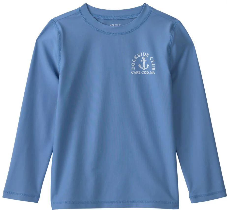 image for Carter's Bluza de plaja Rashguard Nautical Blue foto