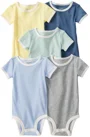 Carter's Set 5 body cu maneca scurta Multi Ringer foto