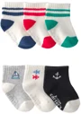 Carter's Set 6 perechi sosete Ankle Stripe foto