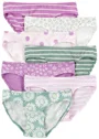 Carter's Set 7 chilotei Purple-Green Florals foto