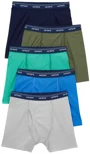 Carter's Набор из 5 боксеров Blue-Navy-Green Mesh foto