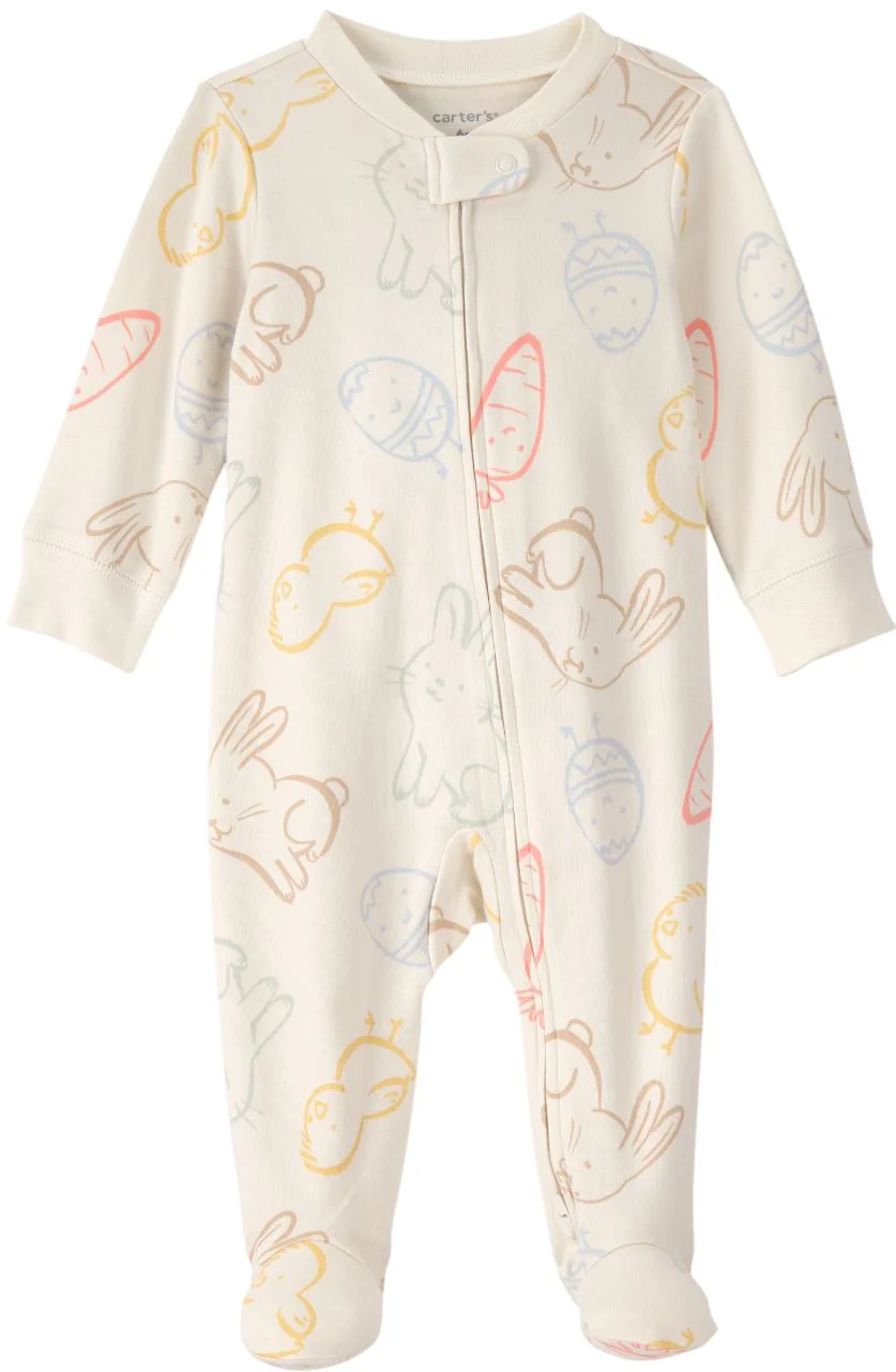 image for Carter's Pijama din bumbac cu botosei My First Easter foto