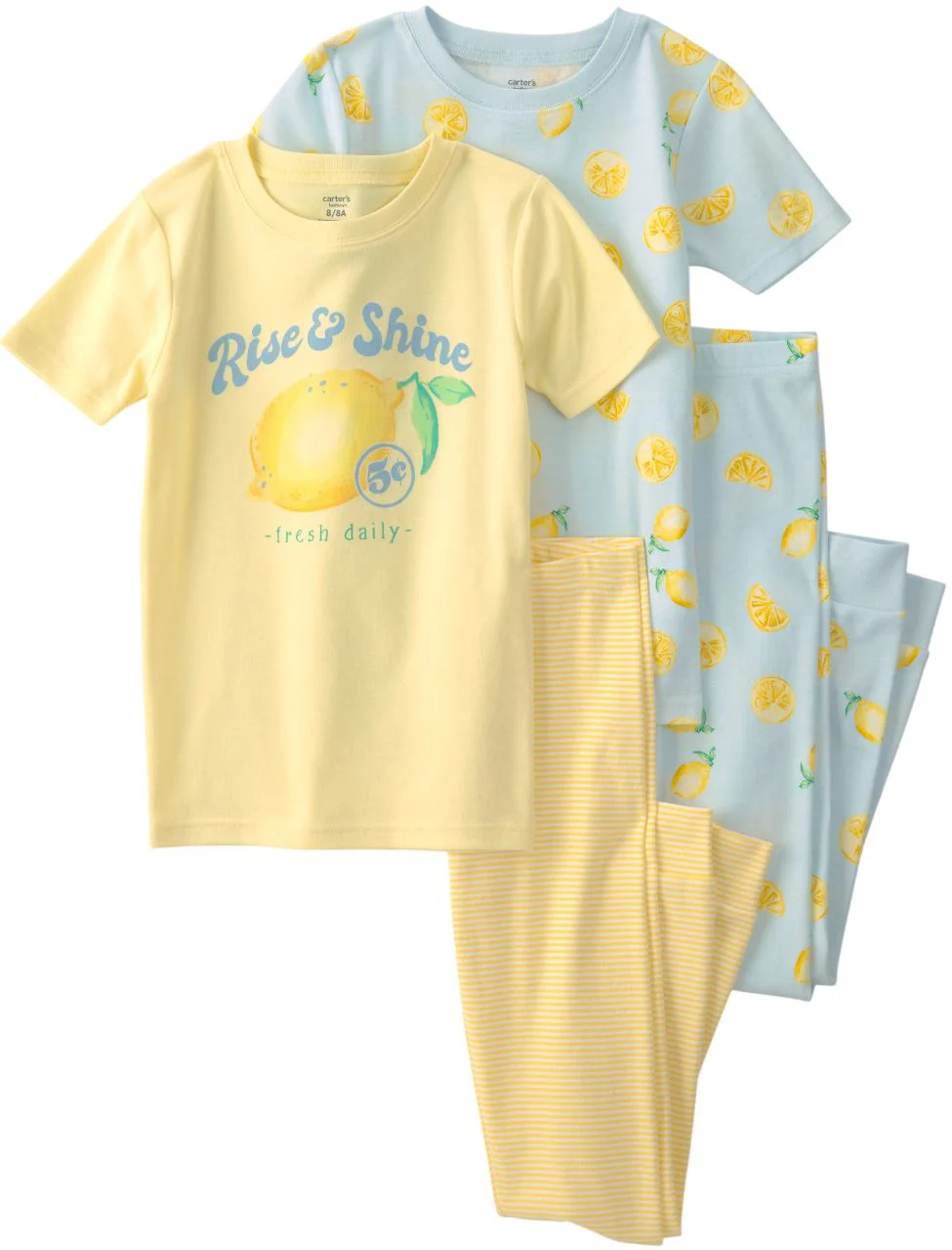 image for Carter's Комплект из 2 пижам хлопковых Mint Lemonade foto