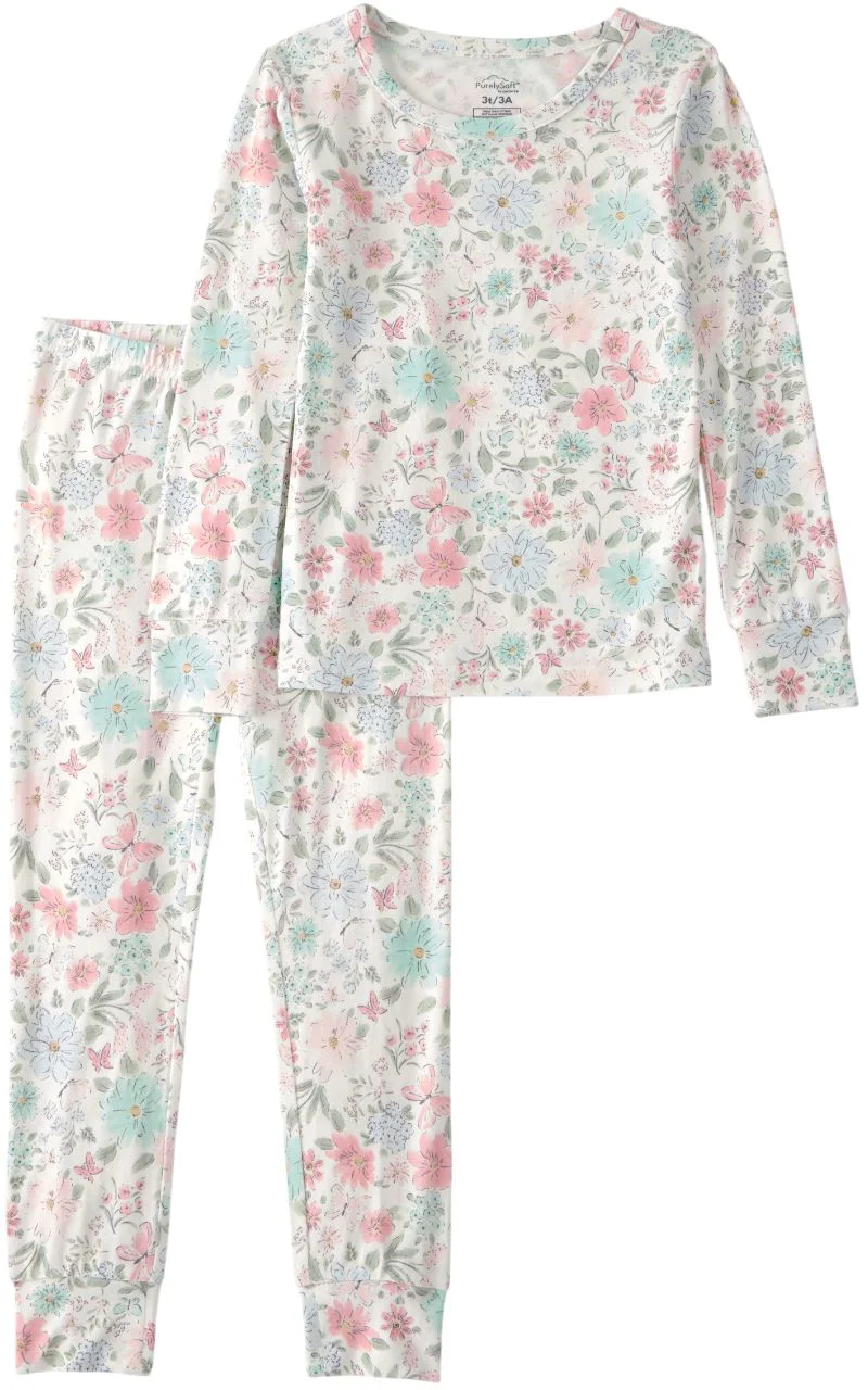 image for Carter's Пижама PurelySoft Butterfly Garden foto