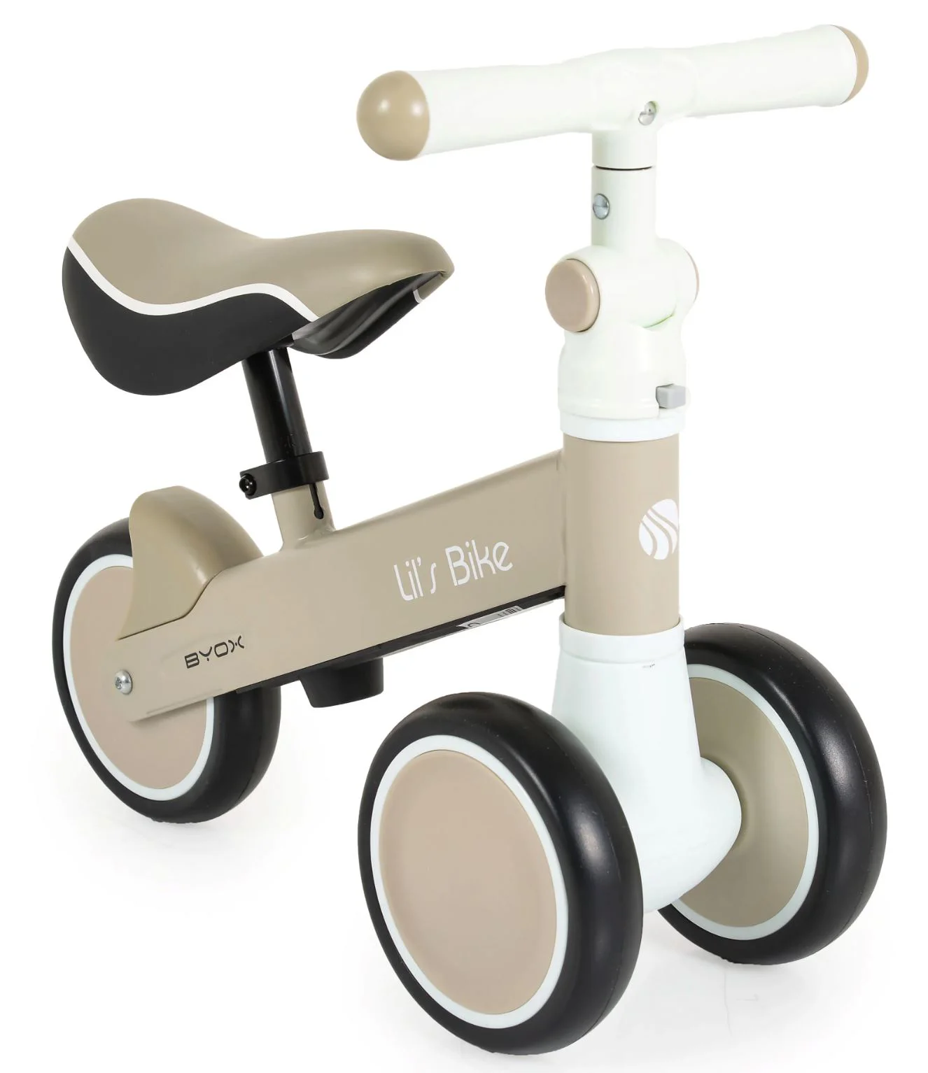 Беговел Moni Lil Bike Бежевый foto