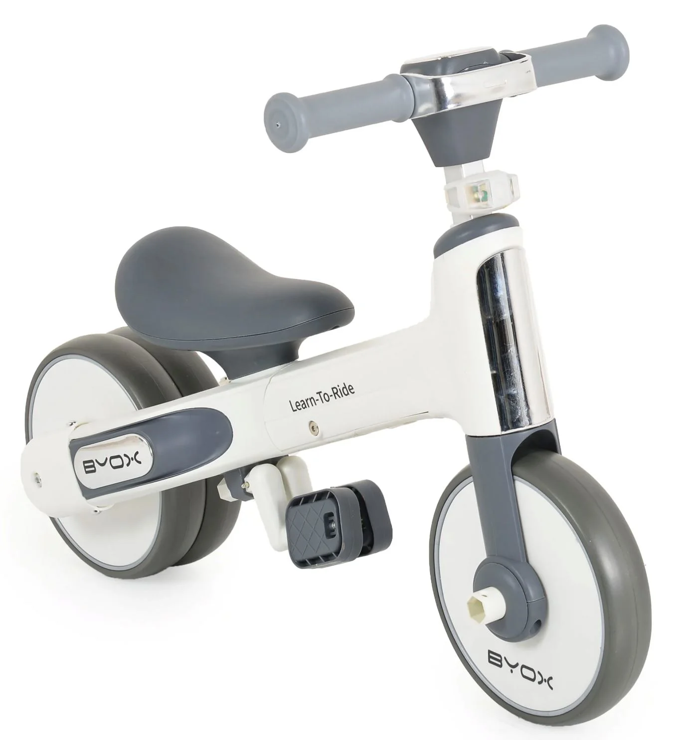 image for Bicicleta fara pedale Moni Learn to Ride Alb foto