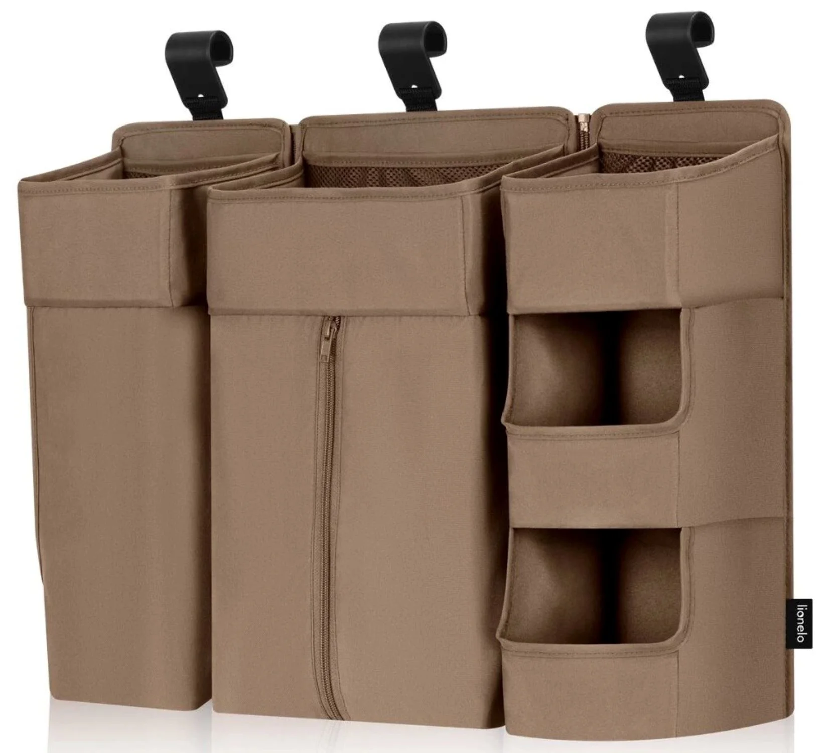 Organizator pentru scutece Lionelo Sidepocket Large Bej foto