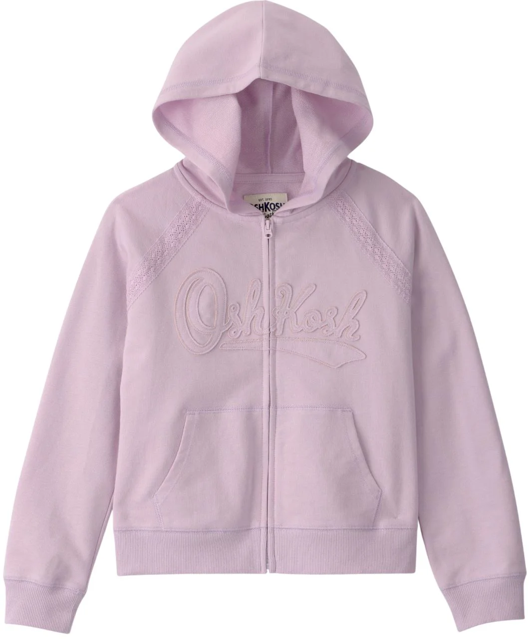 image for OshKosh Hanorac cu gluga si broderie Logo Purple foto