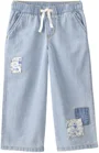 OshKosh Широкие джинсовые штаны Patchwork Light Wash foto